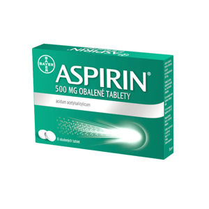ASPIRIN 500 mg 8 obalených tablet