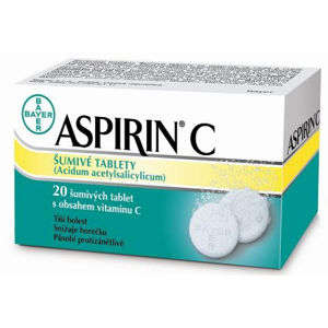 ASPIRIN C Šumivé tablety 20 kusů