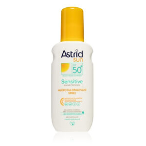 ASTRID Sun Sensitive mléko na opalování ve spreji OF50+ 150 ml