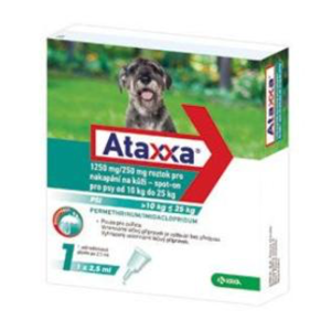 ATAXXA Spot-on Dog L 1250mg/250mg 1x2,5 ml