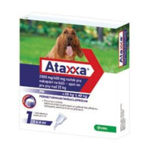 ATAXXA Spot-on Dog XL 2000mg/400mg 1x4 ml