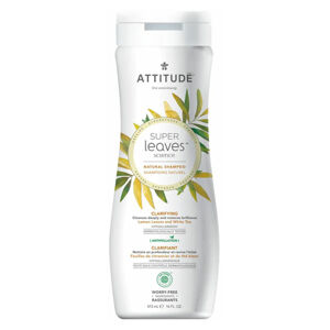 ATTITUDE Super leaves s detoxikačním účinkem přírodní šampon rozjasňující pro normální a mastné vlasy 240 ml