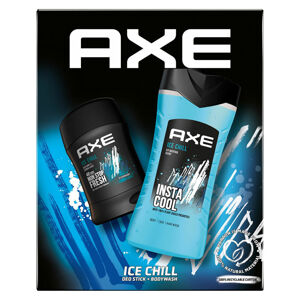 AXE Ice Chill Sprchový gel 250 ml + Tuhý deodorant 50 ml Vánoční balíček pro muže
