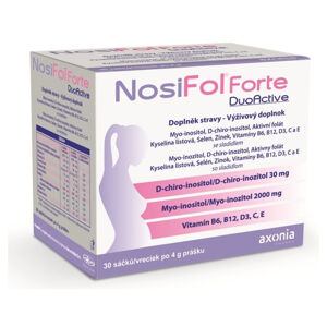 AXONIA NosiFol Forte DuoActive sáčky 30 x 4 g, poškozený obal