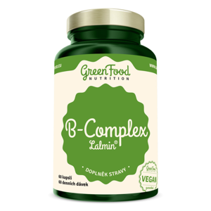GREENFOOD NUTRITION B-komplex lalmin 60 kapslí
