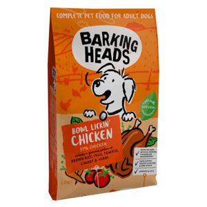 BARKING HEADS Bowl Lickin’ Chicken granule pro psy 1 ks, Hmotnost balení (g): 12 kg