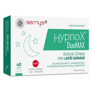 BARNY´S Hypnox DuoMAX 40 tablet, poškozený obal