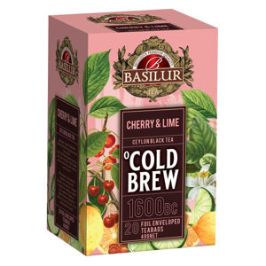 BASILUR Cold Brew Cherry Lime ovocný čaj 20 sáčků