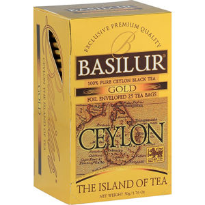 BASILUR Island of Tea Gold černý čaj 25 sáčků