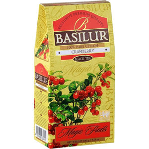 BASILUR Magic Fruits Black Cranberry černý čaj 100 g