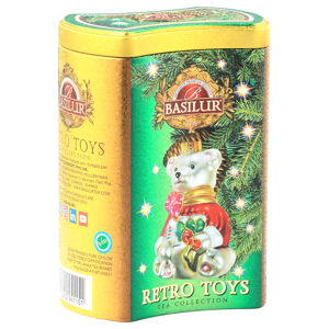 BASILUR Retro toys green zelený sypaný čaj 75 g