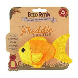 BECO Family rybka Freddie hračka pro kočky s šantou kočičí