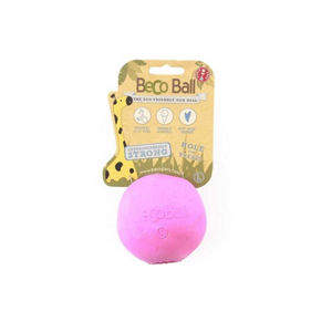 BECO Ball EKO míček pro psy - růžový M