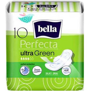 BELLA Perfecta Hygienické vložky Green Ultra 10 ks