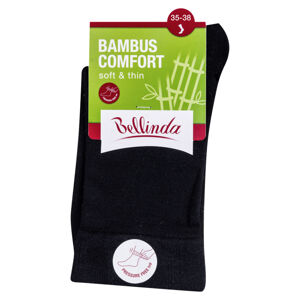 BELLINDA Dámské ponožky bambus comfort vel.35-38 černé 1 pár
