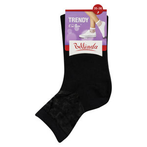 BELLINDA Dámské ponožky trendy 35-38 černé 1 kus
