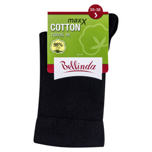 BELLINDA Dámské ponožky cotton max vel.35-38 černé 1 pár