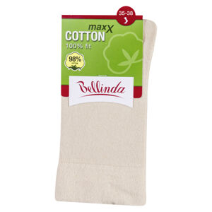 BELLINDA Dámské ponožky cotton max 35-38 béžové 1 kus