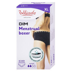 BELLINDA Menstruační kalhotky boxerky Normal vel.XL Černá 1 ks
