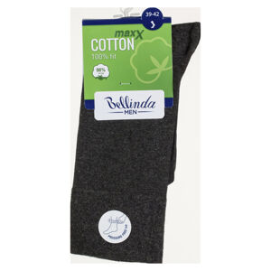 BELLINDA Pánské ponožky cotton max vel.43-46 šedé 1 pár
