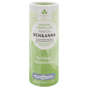 BEN & ANNA Lemon & LimeTuhý deodorant sensitive 40 g