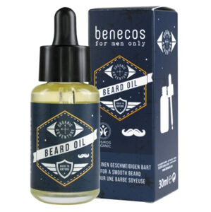BENECOS Olej na vousy pro muže 30 ml, poškozený obal