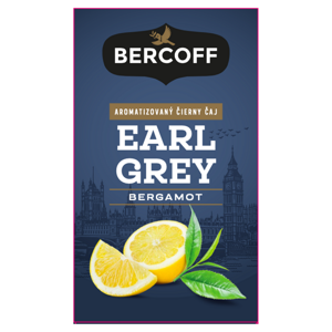 BERCOFF Earl Grey s bergamotem 16 sáčků