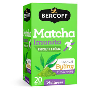 BERCOFF KLEMBER Matcha imunita bylinný čaj 35 g