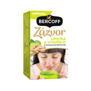 BERCOFF KLEMBER Zázvor limetka vitamin C čaj 36 g