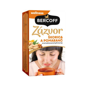 BERCOFF KLEMBER Zázvor skořice pomeranč čaj 36 g