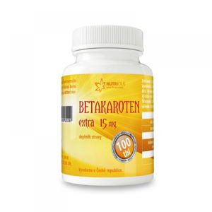 NUTRICIUS Betakaroten extra 15 mg 100 tablet