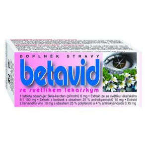 NATURVITA Betavid se světlíkem lékařským 60 tablet, poškozený obal