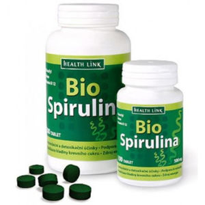 HEALTH LINK BIO Spirulina 500 mg 100 tablet