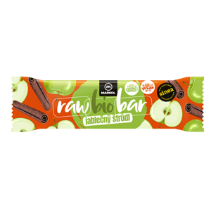 MARKOL Raw tyčinka jablečný štrůdl 40 g BIO