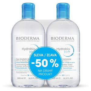 BIODERMA Hydrabio H2O  Micelární voda Výhodné balení 1+1 500 ml