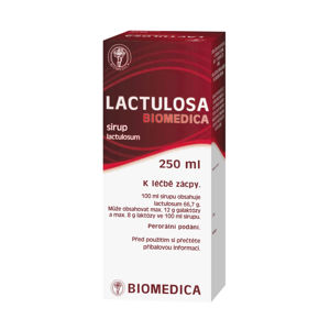 BIOMEDICA Lactulosa 250ml 50% sirup
