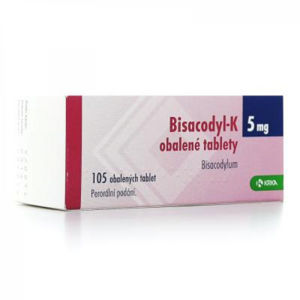 BISACODYL-K DRG 105X5 mg