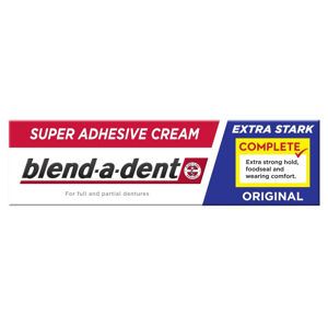 BLEND-A-DENT  Fresh Complete Original fixační krém na zubní náhrady 47 g, poškozený obal