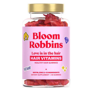 BLOOM ROBBINS Love is in the hair gummies 60 kusů