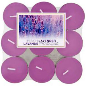 BOLSIUS Čajové svíčky French Lavender 18 ks