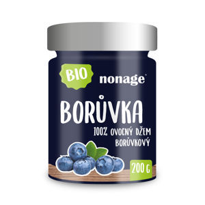 NONAGE Borůvkový ovocný džem premium BIO 200 g