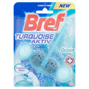 BREF Turquoise Aktiv Ocean tuhý WC blok 50 g