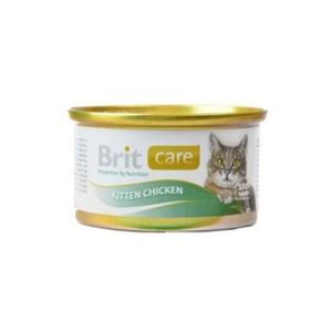 BRIT Care Cat Kitten konz.kuřecí prsa 80 g