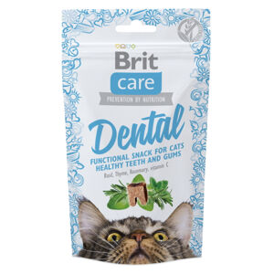BRIT Care Snack Dental z krůtího masa pro kočky 50 g