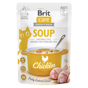 BRIT Care Cat Soup with Chicken vývar pro kočky 75 g