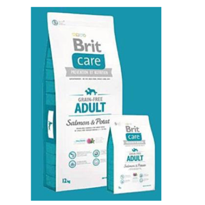 BRIT Care Grain-free Adult Salmon & Potato granule pro psy 1 ks, Hmotnost balení: 3 kg