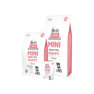 BRIT Care Mini Grain Free Puppy Lamb granule pro štěňata mini plemen 2 kg