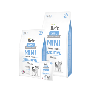 BRIT Care Mini Grain Free Sensitive granule pro citlivé psy mini plemen 2 kg