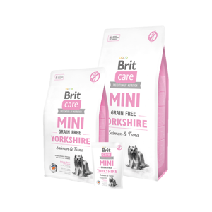 BRIT Care Mini Grain Free Yorkshire granule pro jorkšírské teriéry 2 kg