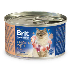 BRIT Premium by nature cat chicken with rice 200 g